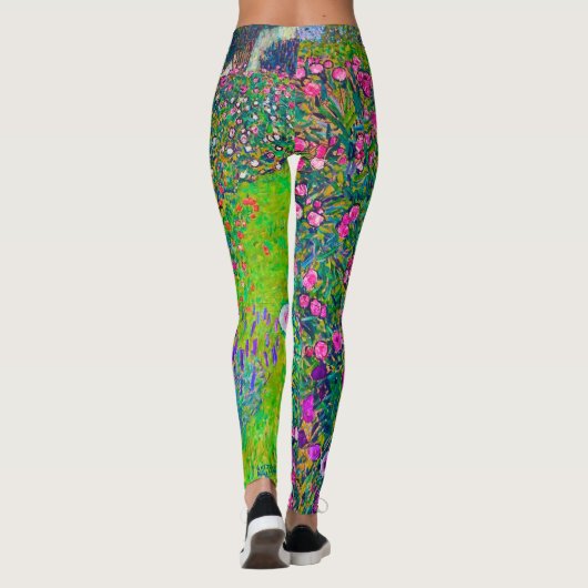 Italienischer Garten, Gustav Klimt Leggings (Rückseite)