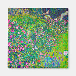 Italienischer Garten, Gustav Klimt Magnet