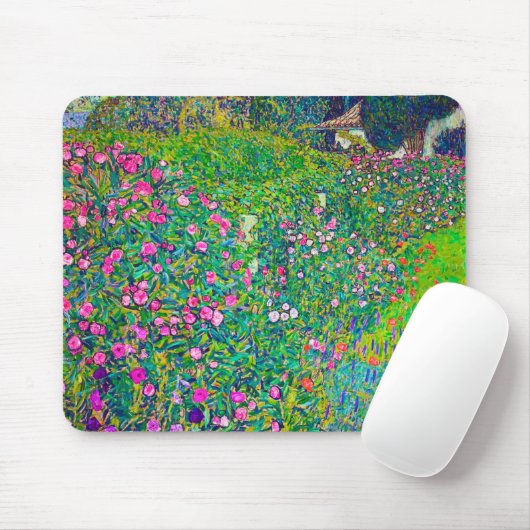 Italienischer Garten, Gustav Klimt Mousepad (Mit Mouse)