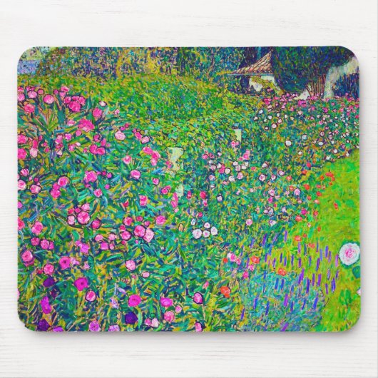 Italienischer Garten, Gustav Klimt Mousepad (Vorne)