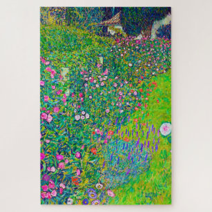 Italienischer Garten, Gustav Klimt Puzzle