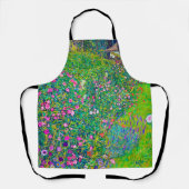 Italienischer Garten, Gustav Klimt Schürze (Vorderseite)