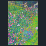 Italienischer Garten, Gustav Klimt Seidenpapier<br><div class="desc">Gustav Klimt (14. Juli 1862 - 6. Februar 1918) war ein österreichischer symbolischer Maler und einer der prominentesten Mitglieder der Wiener Sezessionsbewegung. Klimt ist bekannt für seine Gemälde, Wandgemälde, Skizzen und andere Kunstobjekte. Neben seinen figurativen Werken, die Allegorien und Portraits enthalten, malte er Landschaften. Unter den Künstlern der Wiener Sezession...</div>