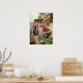 Italienischer Garten Poster (Küche)