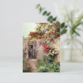 Italienischer Garten Postkarte (Stehend Vorderseite)