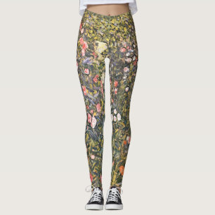 Italienischer Garten von Gustav Klimt Leggings