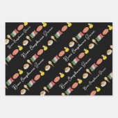 Italienischer Glückwunsch zum Geburtstag , Buon Co Geschenkpapier Set (Vorderseite 2)