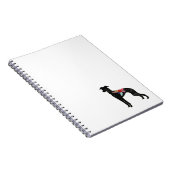 Italienischer Grauhound Hunde züchten Bohemischen  Notizblock (Rechte Seite)