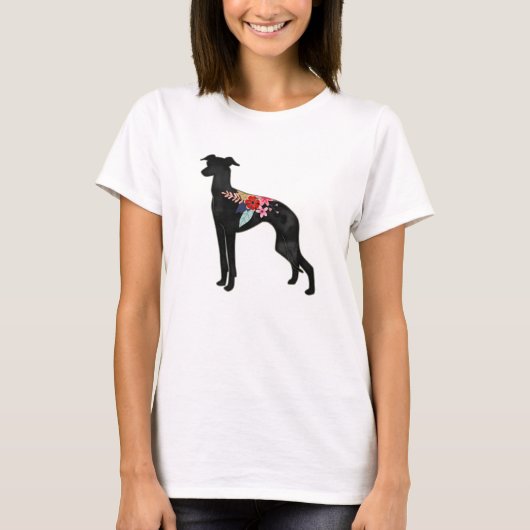 Italienischer Grauhound Hunde züchten Bohemischen T-Shirt (Vorderseite)