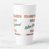 Italienischer Greyhound Drink Cup oder Tasse (Vorderseite)