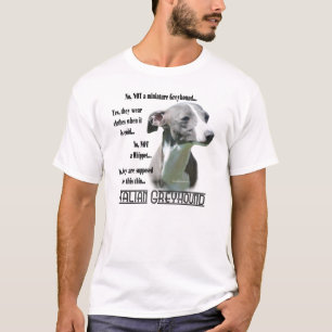 Italienischer Greyhound FAQ-T - Shirt