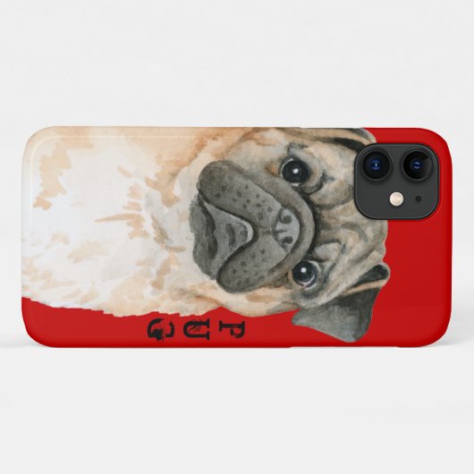 Italienischer Greyhound-Farbblock Case-Mate iPhone Hülle (Rückseite (Horizontal))