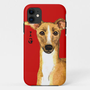 Italienischer Greyhound-Farbblock Case-Mate iPhone Hülle