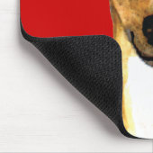 Italienischer Greyhound-Farbblock Mousepad (Ecke)