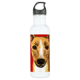 Italienischer Greyhound-Farbblock Trinkflasche
