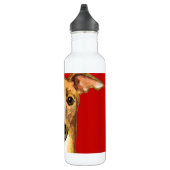 Italienischer Greyhound-Farbblock Trinkflasche (Rechts)