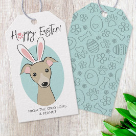 Italienischer Greyhound Fawn Dog Niedlich Ostern S Geschenkanhänger