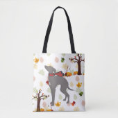 Italienischer Greyhound Hund Herbst Tote Tag, Iggy Tasche (Vorderseite)