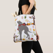Italienischer Greyhound Hund Herbst Tote Tag, Iggy Tasche (Von Nahem)