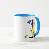 Italienischer Greyhound Raincoat Tasse (VorderseiteRechts)