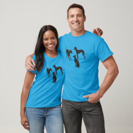 Italienischer Greyhound Silhouette T - Shirt