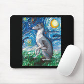 Italienischer Greyhound Starry Night Whippet Hund Mousepad (Mit Mouse)