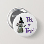 Italienischer Greyhound Trick Button (Vorne & Hinten)