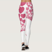 Italienischer Greyhound Valentinstag Leggings, Igg Leggings (Rückseite)