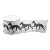 Italienischer Greyhound Walk Satinband (Spule)
