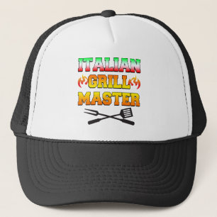 Italienischer Grill-Meister Truckerkappe
