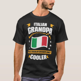 Italienischer Großvater Funny Großvater T-Shirt