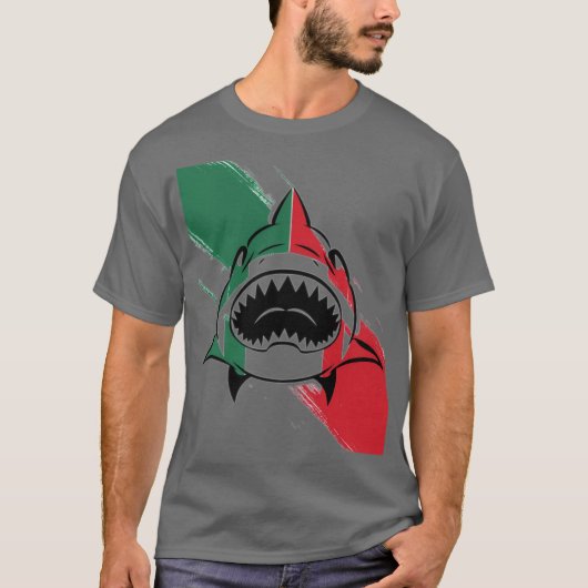 Italienischer Hai T-Shirt (Vorderseite)