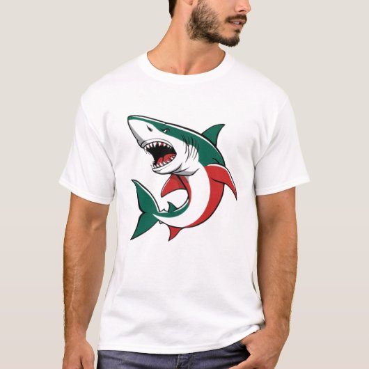 Italienischer Hai T-Shirt (Vorderseite)