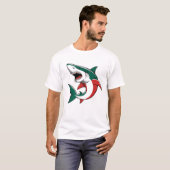 Italienischer Hai T-Shirt (Vorne ganz)