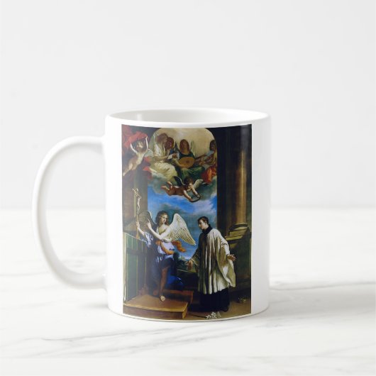Italienischer Heiliger Aloysius Gonzaga Kaffeetasse (Links)