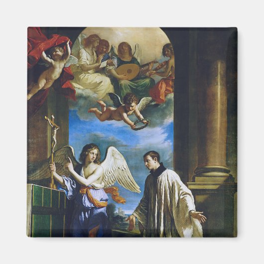 Italienischer Heiliger Aloysius Gonzaga Magnet (Vorne)