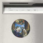 Italienischer Heiliger Aloysius Gonzaga Magnet (In Situ (Geschirrspüler))