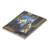 Italienischer Heiliger Aloysius Gonzaga Notizblock (Rotiert)