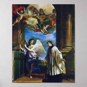 Italienischer Heiliger Aloysius Gonzaga Poster