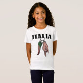 ITALIENISCHER HORN-T-SHIRT BÖSER BLICK, CORNO T-Shirt (Vorne ganz)