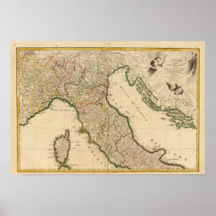 Italienischer Internatsschüler Coutries Poster