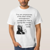 Italienischer Job-Unimaginative Management-T - T-Shirt (Vorderseite)