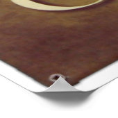 Italienischer Kaffee Poster (Ecke)