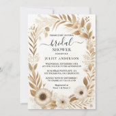 Italienischer Kaffee Sorrento Lässiges Brautparty Einladung (Vorderseite)