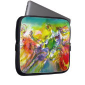 ITALIENISCHER KARNEVAL/Tanz, Musik, Theater Laptopschutzhülle (Vorne Rechts)