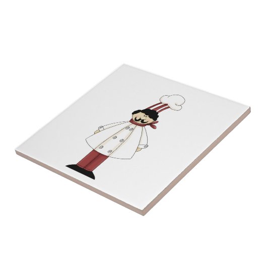 Italienischer Koch #1 Tile Fliese (Seite)