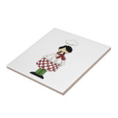 Italienischer Koch #2 Tile Fliese (Seite)