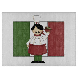 Italienischer Koch #3 Schneidebrett
