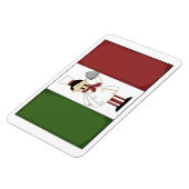 Italienischer Koch #4 Premium Magnet (Linke Seite)