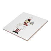 Italienischer Koch #4 Tile Fliese (Seite)